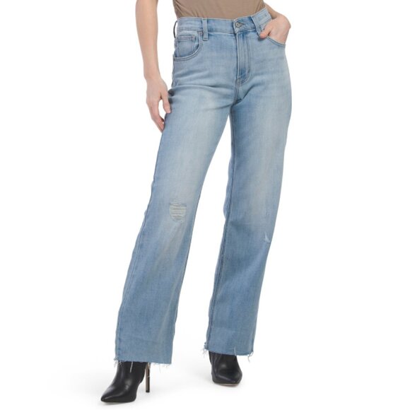 LUCKY BRAND Denim - LUCKY BRAND Soundbath Rinse High Rise Wide Leg Jeans